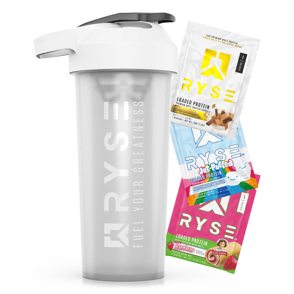 Loaded Protein Samples Variety Pack + Free SportShaker Y5